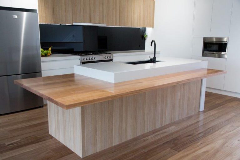 Timber Benchtops Logan Leigh Bamboo Stairs, Kitchen Benchtops