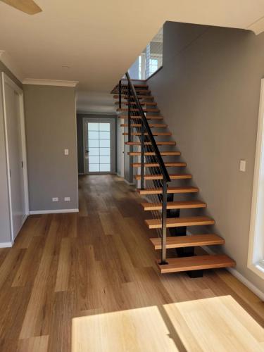 Custom Hardwood Staircase